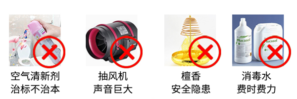 传统除臭方法