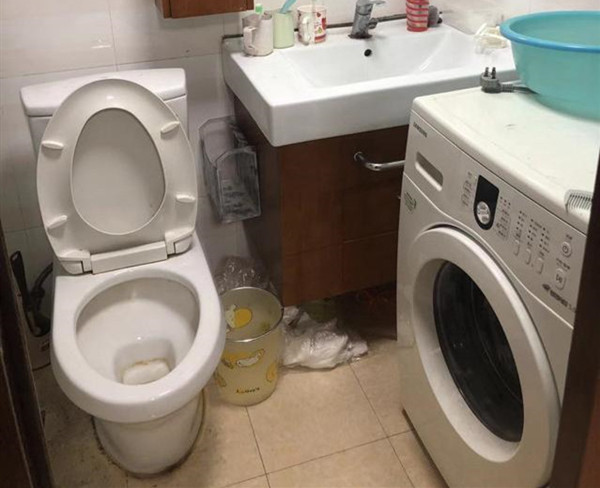 夫妻俩硫化氢中毒身亡的卫生间